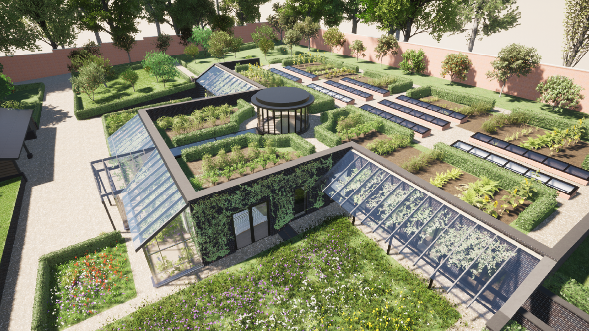Walled Garden CGI News new