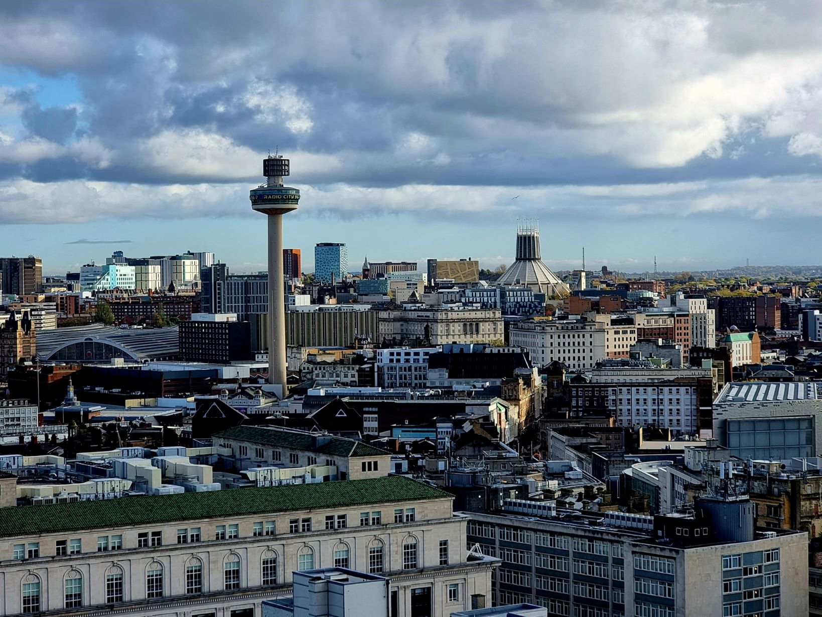 Liverpool skyline