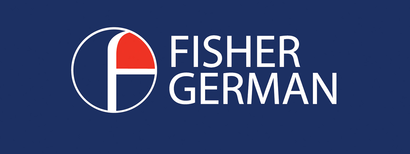 Fg logo fisher german banner