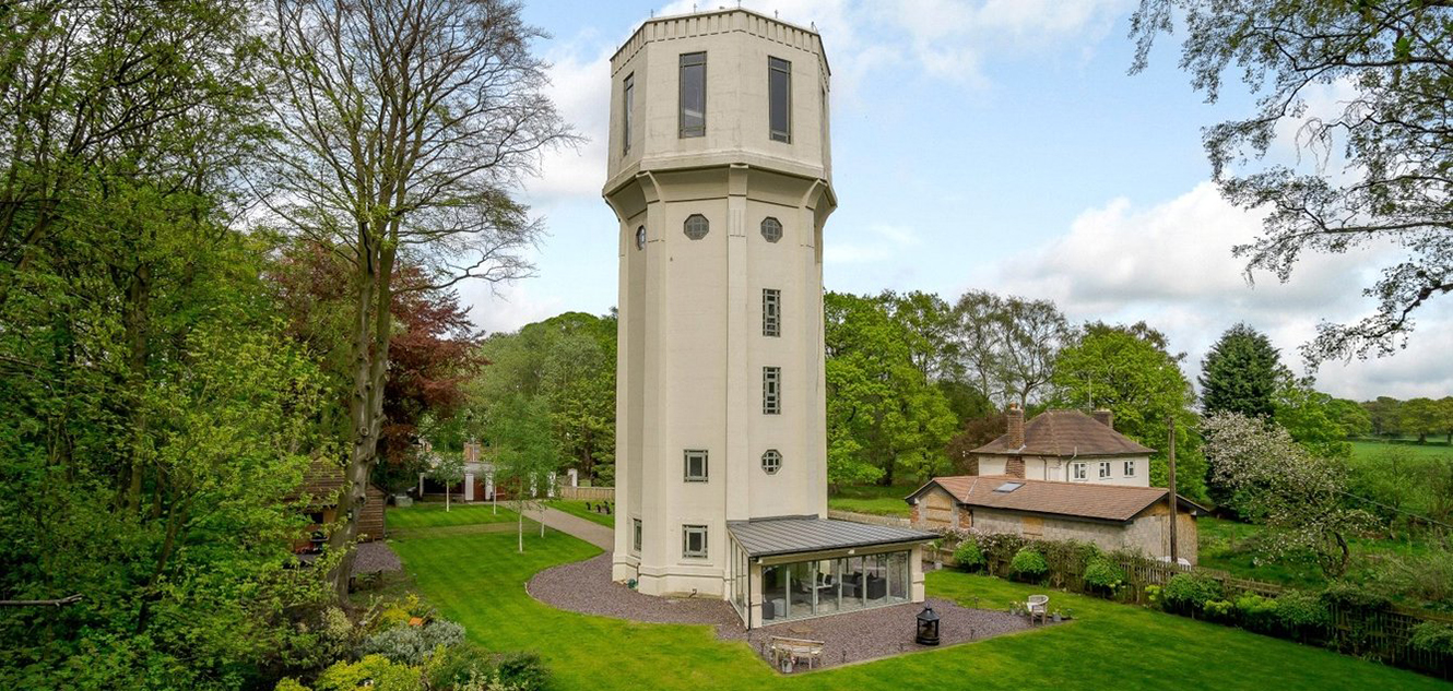 High legh water tower fisher german banner