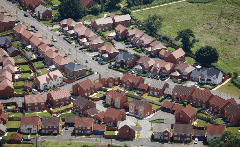 Planning housing development estate